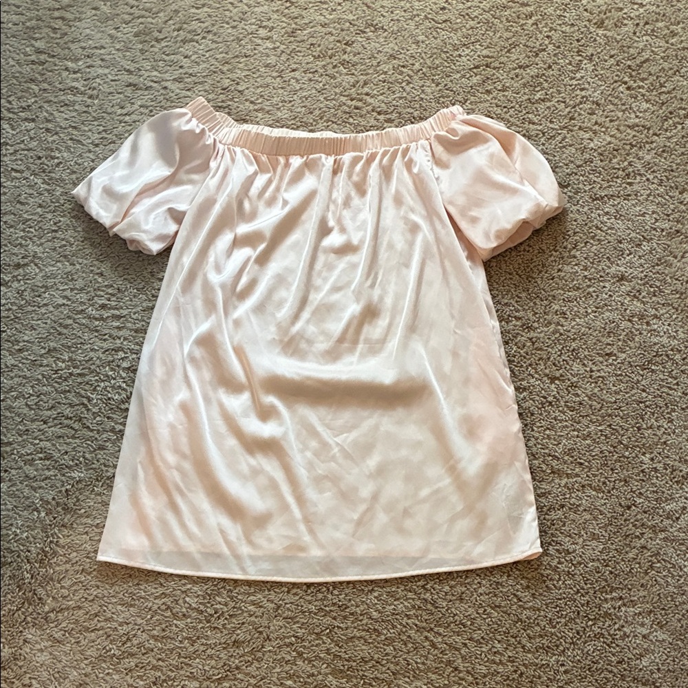 Forever 21 Pink Strapless Dress